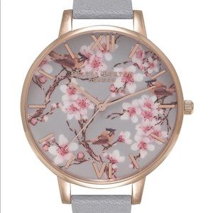 Olivia Burton Rose Gold Cherry Blossom Watch